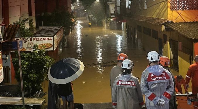 Angra dos Reis: Temporal mata casal de idosos e deixa mais de 300 desabrigados