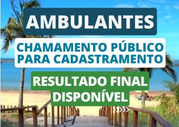 Guarapari: Prefeitura divulga resultado final do cadastramento de ambulantes