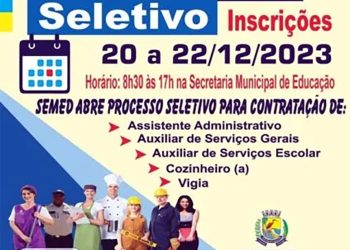 Guarapari: Educação abre 197 vagas para contratações temporárias