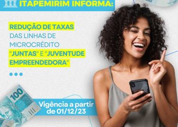 Itapemirim: NossoCrédito oferece redução de taxas no Microcrédito Juntas e Juventude Empreendedora