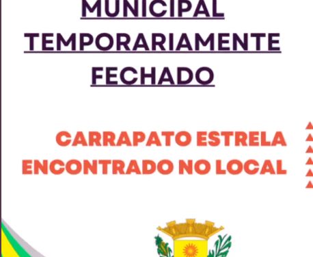 Itapemirim: Parque Ecológico temporariamente fechado por causa do carrapato estrela