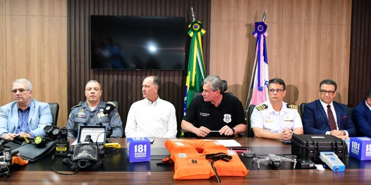 Segurança: PMES participa de coletiva de imprensa sobre a Operação Verão 2023/2024