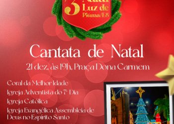 Piúma: Prefeitura realiza sua Cantata de Natal hoje (21)