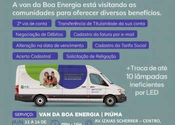 Piúma: Município recebe Van da Boa Energia da EDP