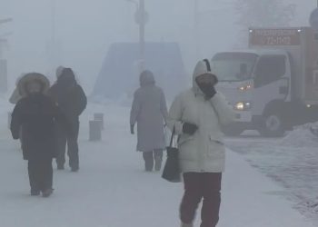 Clima: Partes da Sibéria congelam com temperaturas abaixo de -58° Celsius