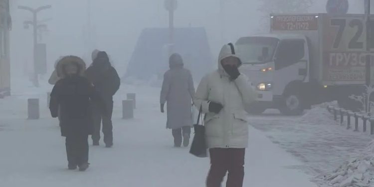 Clima: Partes da Sibéria congelam com temperaturas abaixo de -58° Celsius
