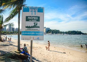 Balneabilidade: praias de Vitória têm bandeiras verdes para banho