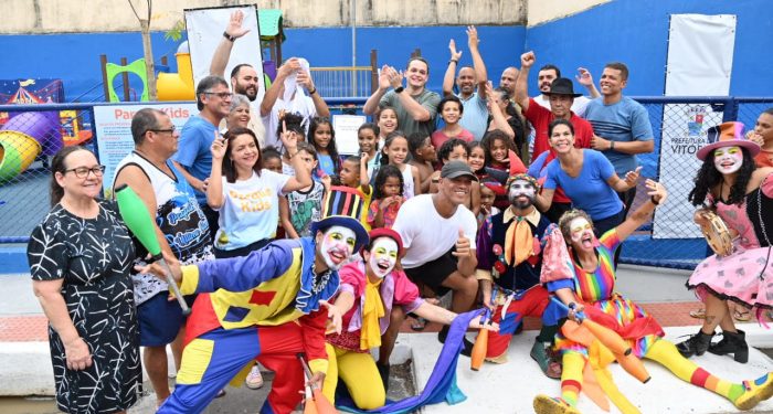 Vitória: Moradores da Ilha do Príncipe recebem Praça e Parque kids