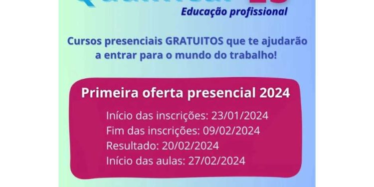 Alfredo Chaves: Inscrições abertas para curso gratuito do Qualificar ES