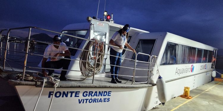 Espírito Santo: Aquaviário terá viagens noturnas a partir da segunda-feira (15)