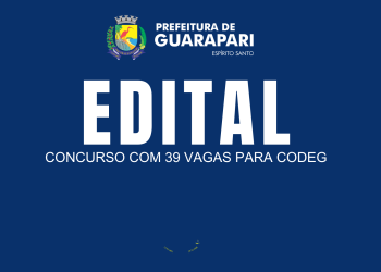 Guarapari: Prefeitura abre concurso com 39 vagas para a Codeg