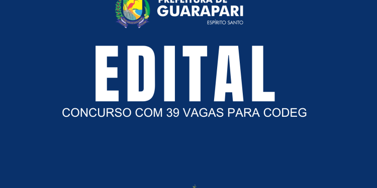 Guarapari: Prefeitura abre concurso com 39 vagas para a Codeg