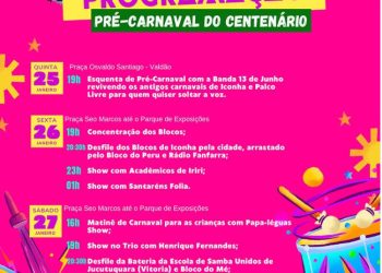Iconha: Confira a programação do Pré-Carnaval 2024