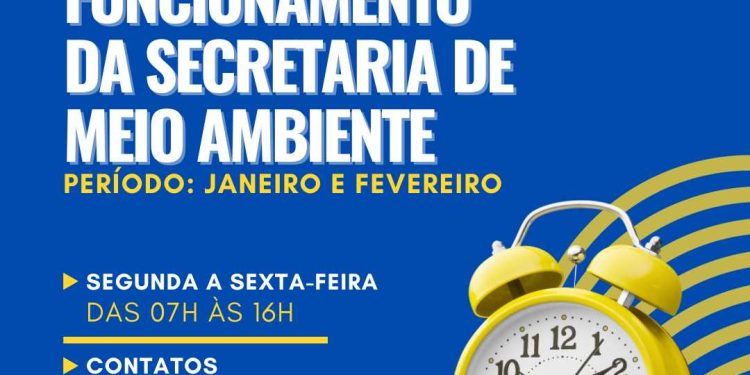 Itapemirim: Prefeitura comunica horário de funcionamento da Secretaria de Meio Ambiente durante o verão