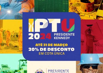 Kennedy: Já estão disponíveis os boletos do IPTU 2024