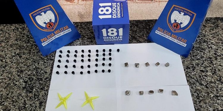 Polícia: PM apreende drogas em Guarapari