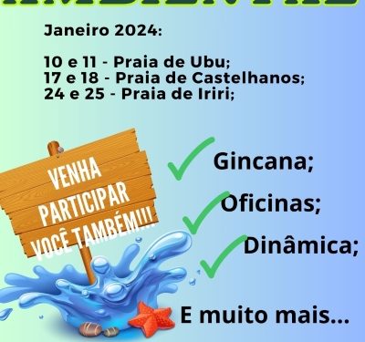 Anchieta: Blitz ambiental é feita nas praias para incentivar preservação e reciclagem