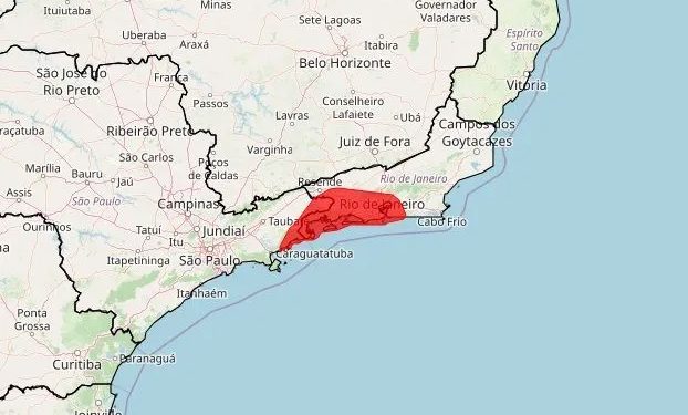 Clima: Ciclone coloca RJ e SP em alerta para chuva intensa e ventos de 100 km/h