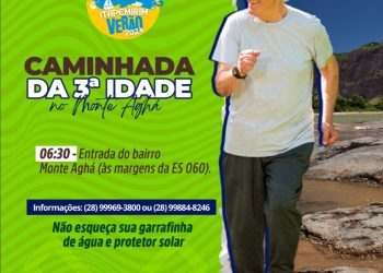 Itapemirim: Caminhada da Melhor Idade no Monte Aghá nesse domingo (4)