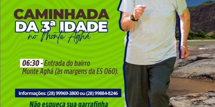 Itapemirim: Caminhada da Melhor Idade no Monte Aghá nesse domingo (4)