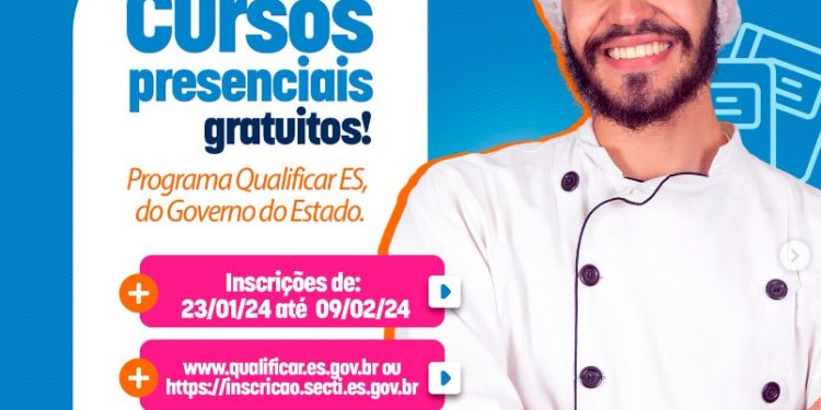 Itapemirim: Abertas inscrições para cursos profissionalizantes gratuitos do programa QualificarES