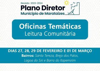 Marataízes: Dê sua participação na revisão do Plano Diretor Municipal