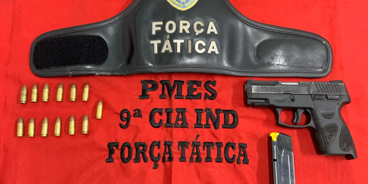 Polícia: PM apreende arma de fogo em Itapemirim