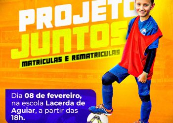 Piúma: Abertas as inscrições para o Projeto Juntos 2024