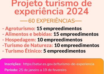 Turismo: Capacitação em Turismo de Experiência visa fortalecer o mercado capixaba