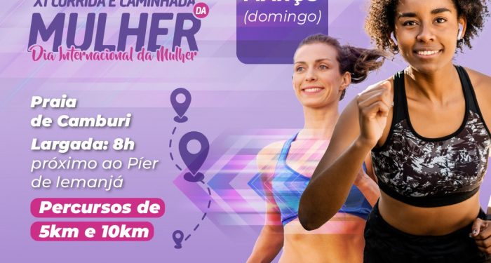 Vitória: Corrida da Mulher será inclusiva e terá sua maior edição da história