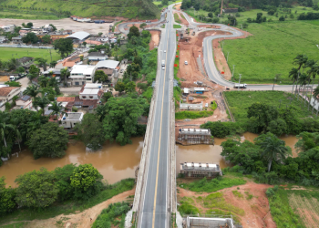 BR-101:  Obras de duplicação da via interditam trecho entre Guarapari e Anchieta