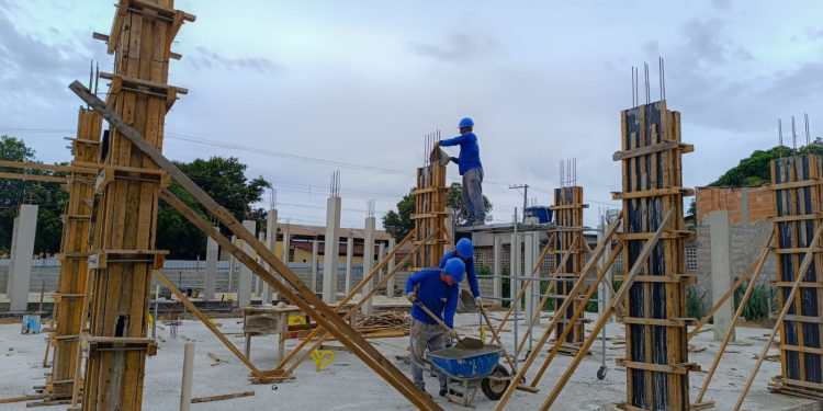 Anchieta: Obras avançam na ESF de Nova Anchieta e Planalto