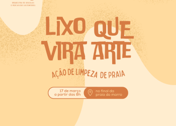 Guarapari: Projeto “Lixo que vira arte” promove ação de limpeza na Praia do Morro