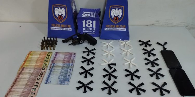 Guarapari: 10º Batalhão detém suspeitos e apreende armas de fogo e entorpecentes