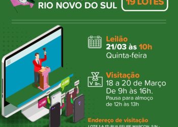 Rio Novo: Prefeitura realizará leilão de bens inservíveis