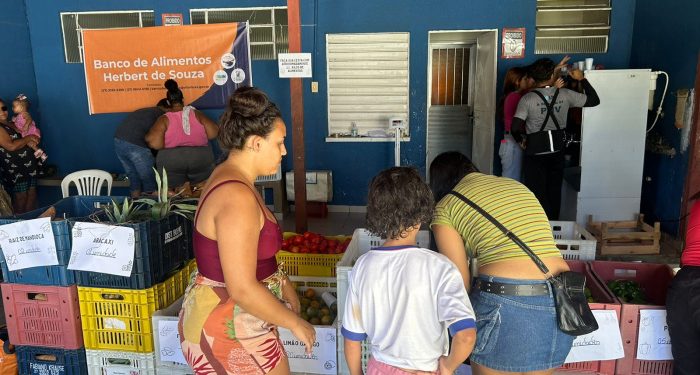 Vitória: Banco de Alimentos entrega kits com frutas, legumes e tilápia