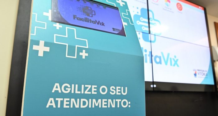 Vitória: Mais 11 Unidades de Saúde recebem totens de autoatendimento do FacilitaVix