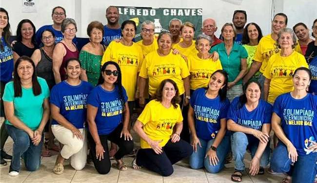 Alfredo Chaves: Atletas alfredenses participam da 3º Olimpíada Intermunicipal da Melhor Idade