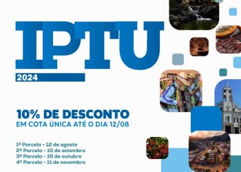 Iconha: Prefeitura prorroga prazo do IPTU 2024 com desconto