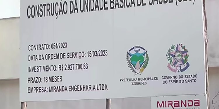 Iconha: Obras avançam na USB do bairro Jardim Jandira