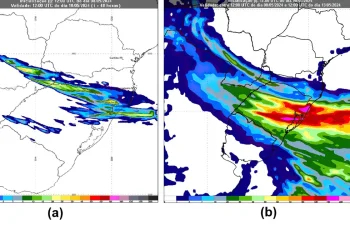 Clima: Inmet prevê chuvas fortes no Rio Grande do Sul a partir de sexta-feira (10)