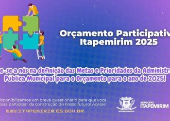 Itapemirim: Prefeitura convida a população para a participação do Orçamento Participativo 2025