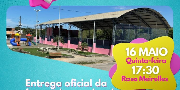 Itapemirim: Prefeitura entrega reforma da quadra do Rosa Meirelles