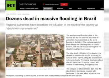 Clima: Enchentes mortais no Rio Grande do Sul são destaque na imprensa internacional