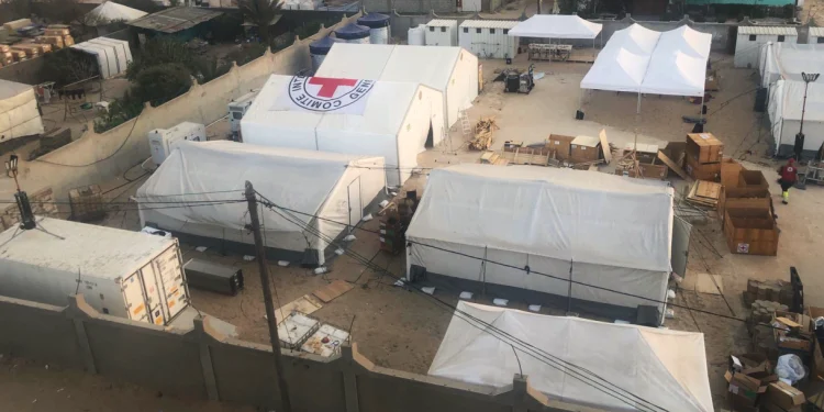 Oriente Médio: Cruz Vermelha abre hospital de campanha em Rafah em meio à crise humanitária