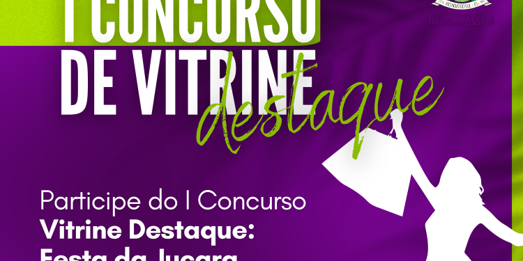 Rio Novo: 1º Concurso Vitrine Destaque Festa da Palmeira Juçara