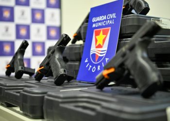 Vitória: Mais 30 guardas Civis Municipais estarão armados nas ruas da capital