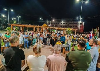 Anchieta: Inauguração de praça em Nova Jerusalém encanta a criançada