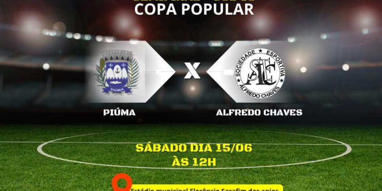 Alfredo Chaves: Time alfredense disputa com Piúma a semifinal da Copa Popular