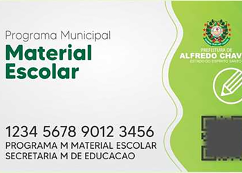 Alfredo Chaves: Prefeitura concede auxílio para compra de materiais escolares